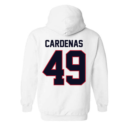 St. Johns - NCAA Men's Lacrosse : Jayson Cardenas - Classic Shersey Hooded Sweatshirt-1