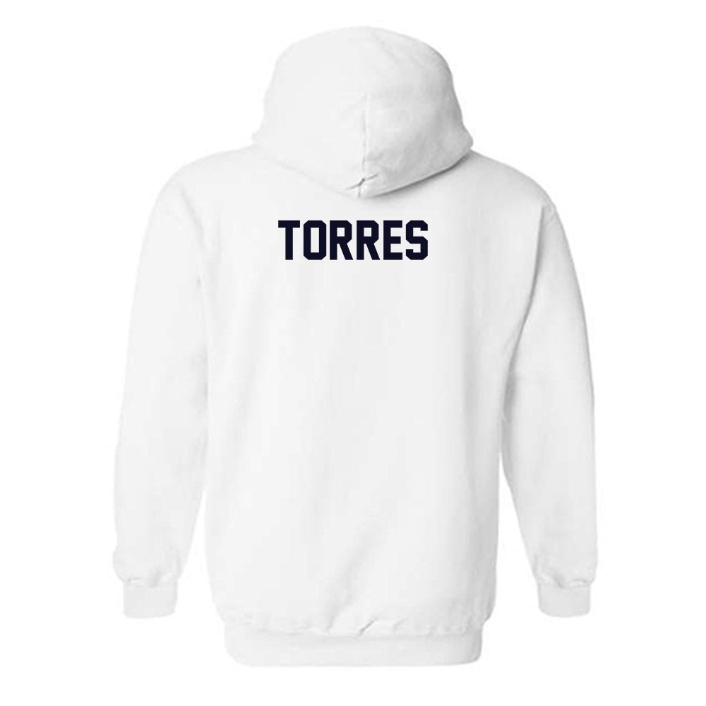 St. Johns - NCAA Women's Track & Field : Mia Torres - Classic Shersey Hooded Sweatshirt-1