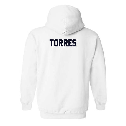 St. Johns - NCAA Women's Track & Field : Mia Torres - Classic Shersey Hooded Sweatshirt-1