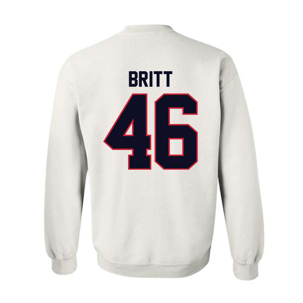 St. Johns - NCAA Baseball : Sean Britt - Classic Shersey Crewneck Sweatshirt-1