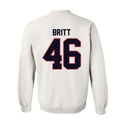 St. Johns - NCAA Baseball : Sean Britt - Classic Shersey Crewneck Sweatshirt-1