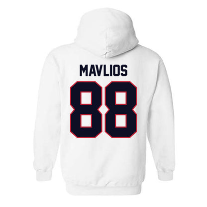 St. Johns - NCAA Men's Lacrosse : John Mavlios - Classic Shersey Hooded Sweatshirt-1