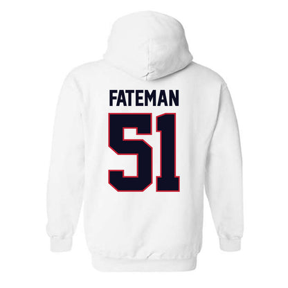 St. Johns - NCAA Baseball : Jaden Fateman - Classic Shersey Hooded Sweatshirt-1