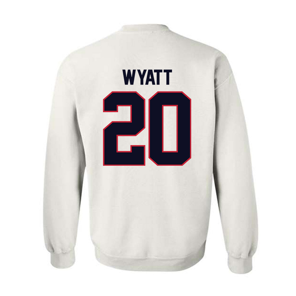 St. Johns - NCAA Women's Basketball : Sa'Mya Wyatt - Classic Shersey Crewneck Sweatshirt-1
