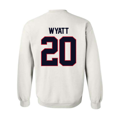 St. Johns - NCAA Women's Basketball : Sa'Mya Wyatt - Classic Shersey Crewneck Sweatshirt-1