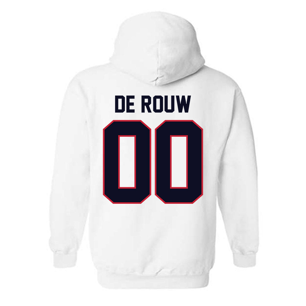 St. Johns - NCAA Women's Soccer : Iris de Rouw - Classic Shersey Hooded Sweatshirt-1