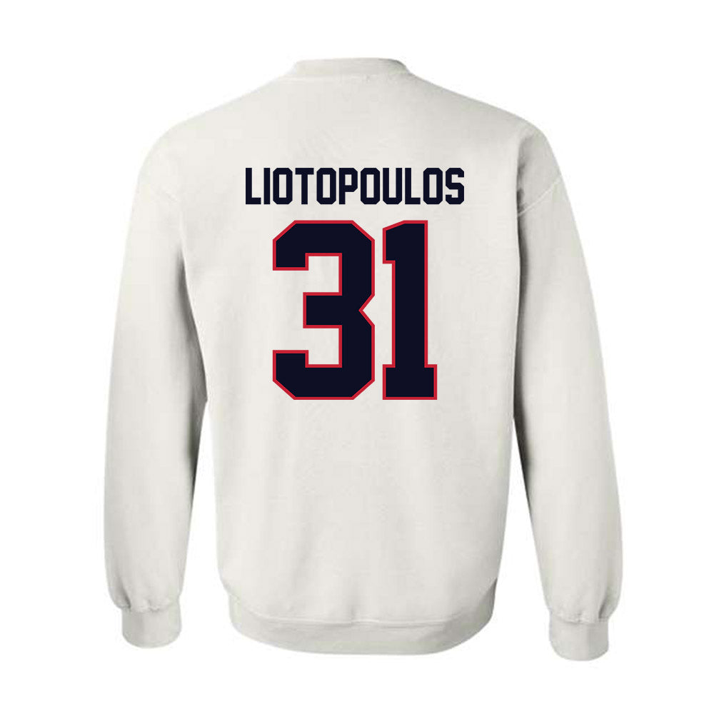 St. Johns - NCAA Men's Basketball : Lefteris Liotopoulos - Classic Shersey Crewneck Sweatshirt-1