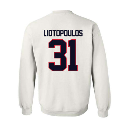 St. Johns - NCAA Men's Basketball : Lefteris Liotopoulos - Classic Shersey Crewneck Sweatshirt-1