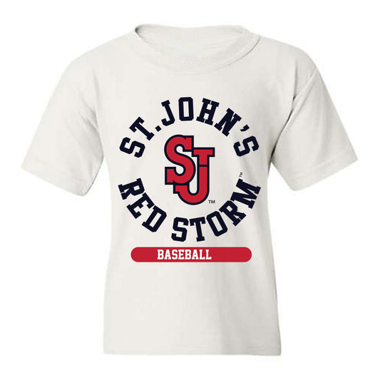 St. Johns - NCAA Baseball : Aj Lausten - Classic Shersey Youth T-Shirt-0