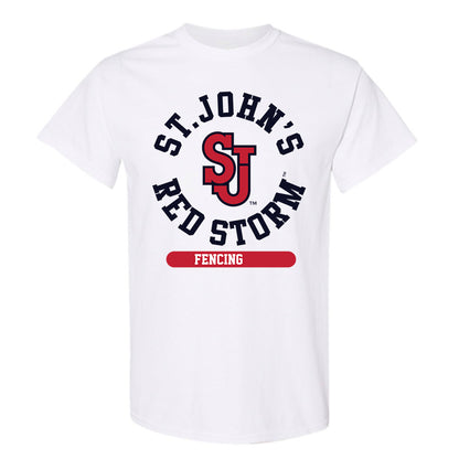 St. Johns - NCAA Women's Fencing : Anastasiia Kudierova - Classic Shersey T-Shirt-0