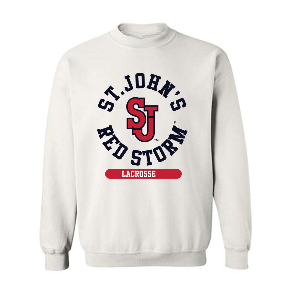 St. Johns - NCAA Men's Lacrosse : James Easton - Classic Shersey Crewneck Sweatshirt