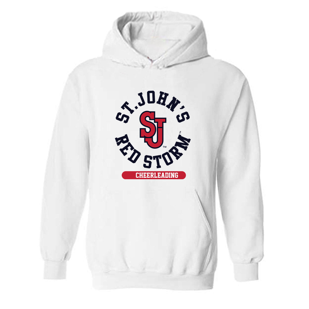 St. Johns - NCAA Cheerleading : Julia Rubino - Classic Shersey Hooded Sweatshirt-0