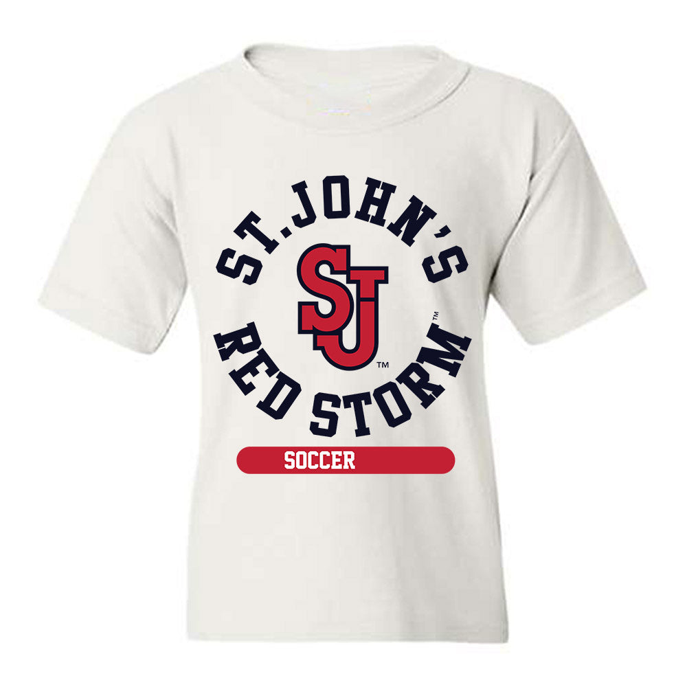 St. Johns - NCAA Men's Soccer : Kaief Tomlinson - Classic Shersey Youth T-Shirt-0