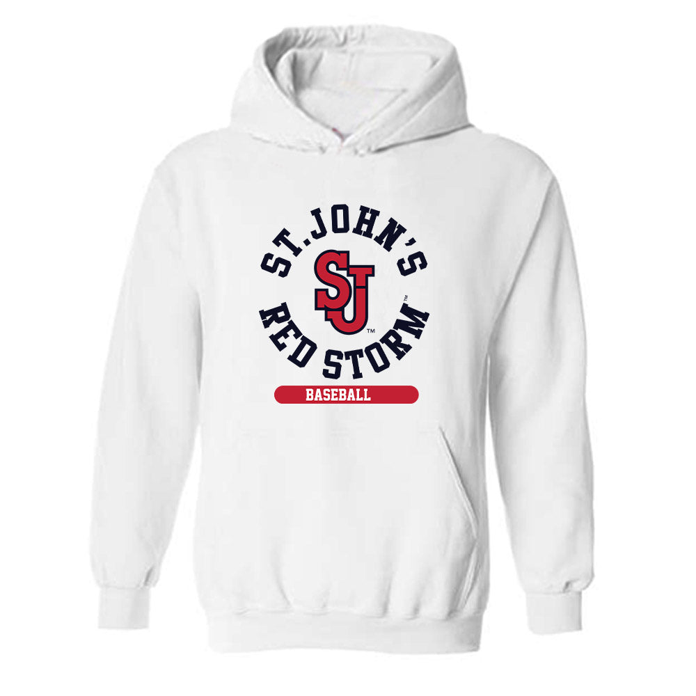 St. Johns - NCAA Baseball : Jared Beebe - Classic Shersey Hooded Sweatshirt