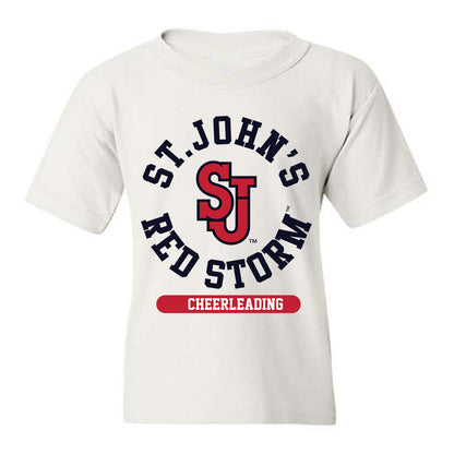 St. Johns - NCAA Cheerleading : Amanda Erlichman - Classic Shersey Youth T-Shirt-0