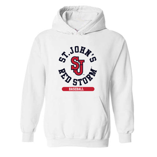 St. Johns - NCAA Baseball : Grant Russo - Classic Shersey Hooded Sweatshirt