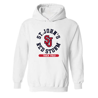 St. Johns - NCAA Women's Track & Field : Mia Torres - Classic Shersey Hooded Sweatshirt-0