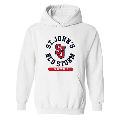 St. Johns - NCAA Men's Basketball : Dillon Mitchell - Classic Shersey Hooded Sweatshirt-0