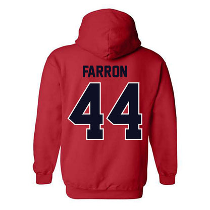 St. Johns - NCAA Men's Lacrosse : Ryan Farron - Classic Shersey Hooded Sweatshirt-1