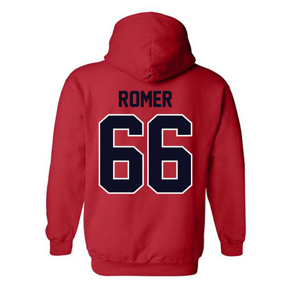 St. Johns - NCAA Baseball : Nick Romer - Classic Shersey Hooded Sweatshirt-1