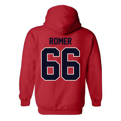 St. Johns - NCAA Baseball : Nick Romer - Classic Shersey Hooded Sweatshirt-1