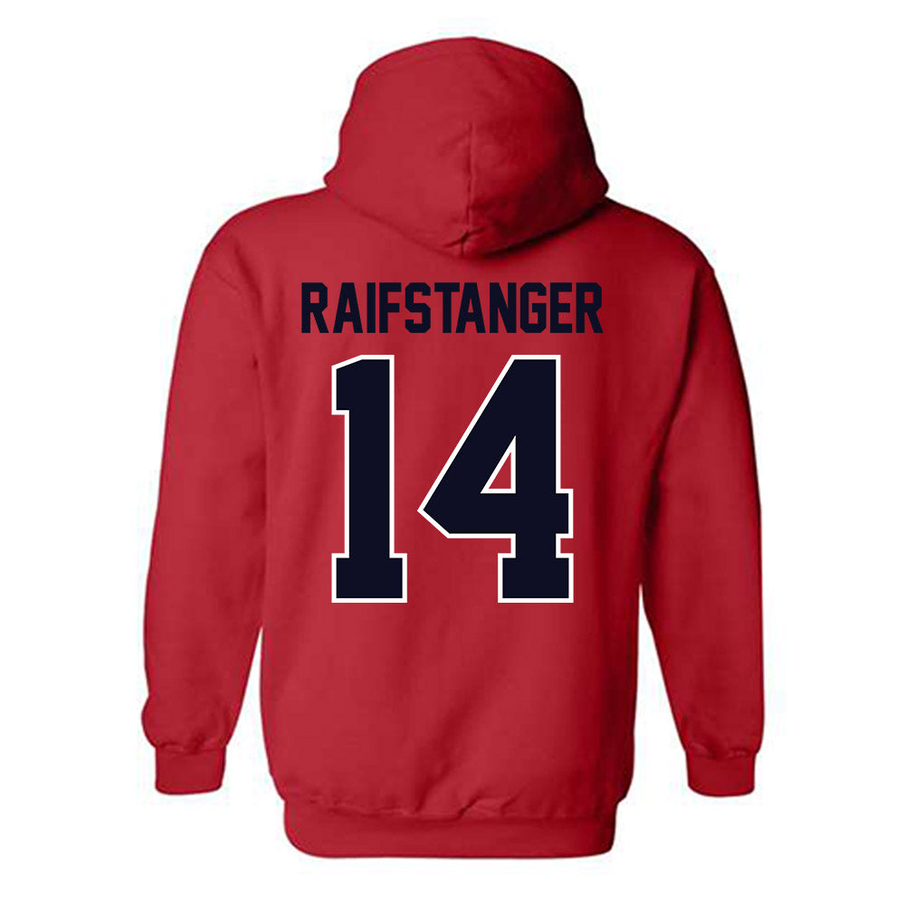 St. Johns - NCAA Baseball : Jayder Raifstanger - Classic Shersey Hooded Sweatshirt-1