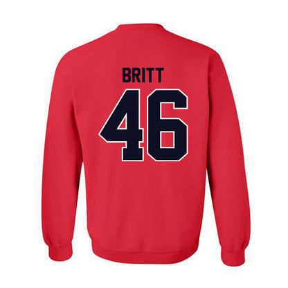 St. Johns - NCAA Baseball : Sean Britt - Classic Shersey Crewneck Sweatshirt-1