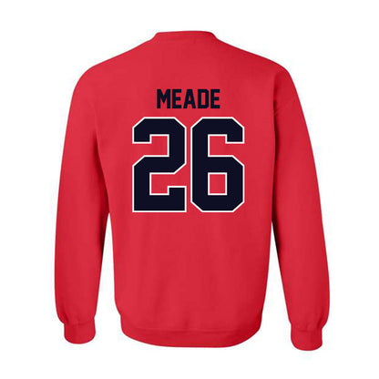 St. Johns - NCAA Men's Lacrosse : Tyson Meade - Classic Shersey Crewneck Sweatshirt-1