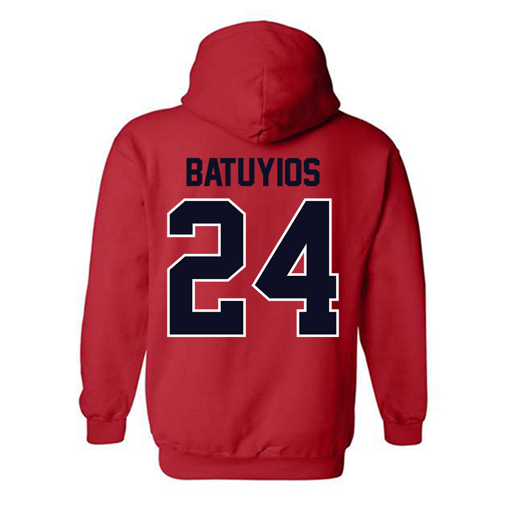 St. Johns - NCAA Baseball : Christopher Batuyios - Classic Shersey Hooded Sweatshirt