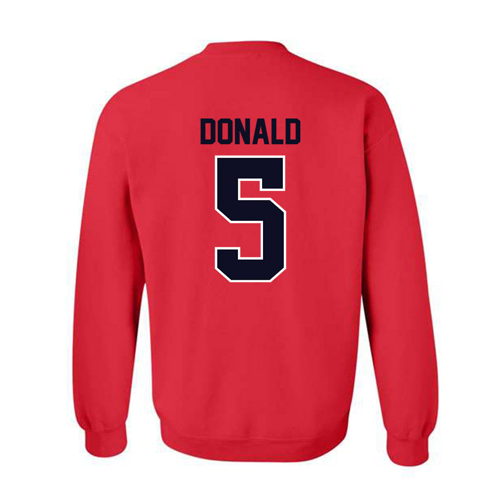 St. Johns - NCAA Women's Basketball : Jailah Donald - Classic Shersey Crewneck Sweatshirt