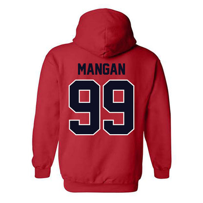 St. Johns - NCAA Men's Lacrosse : Luke Mangan - Classic Shersey Hooded Sweatshirt