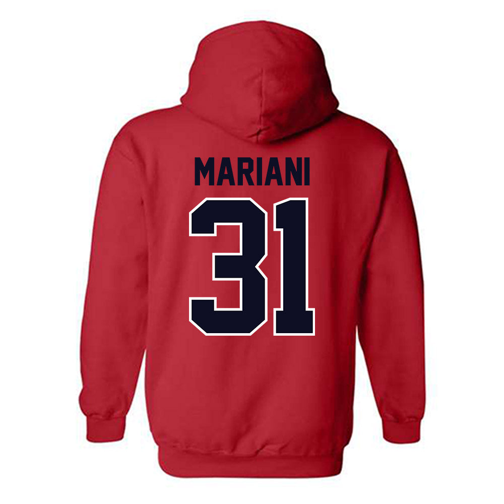 St. Johns - NCAA Women's Soccer : Maddie Mariani - Classic Shersey Hooded Sweatshirt-1
