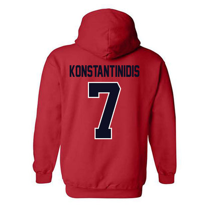 St. Johns - NCAA Men's Basketball : Fotis Konstantinidis - Classic Shersey Hooded Sweatshirt-1