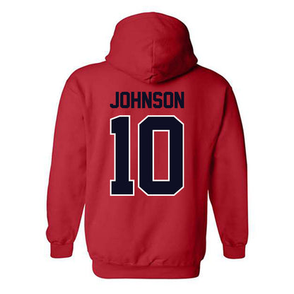 St. Johns - NCAA Baseball : Dylan Johnson - Classic Shersey Hooded Sweatshirt
