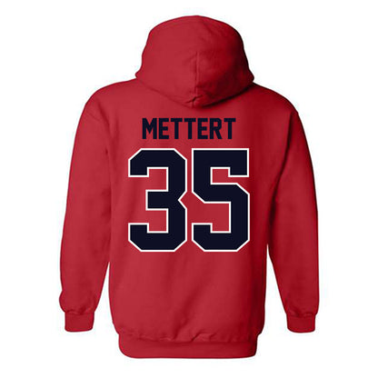 St. Johns - NCAA Baseball : Sam Mettert - Classic Shersey Hooded Sweatshirt
