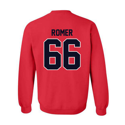St. Johns - NCAA Baseball : Nick Romer - Classic Shersey Crewneck Sweatshirt-1