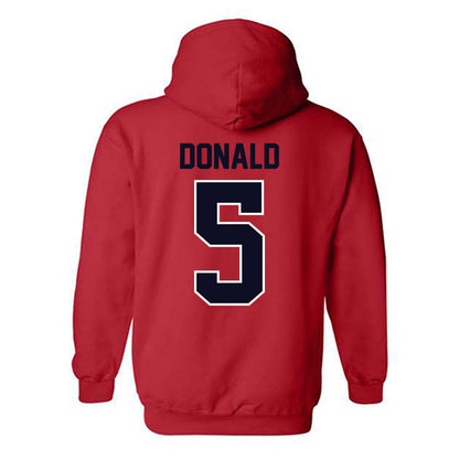 St. Johns - NCAA Women's Basketball : Jailah Donald - Classic Shersey Hooded Sweatshirt