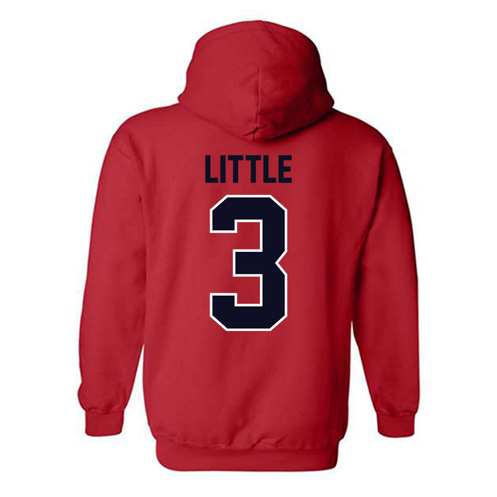 St. Johns - NCAA Women's Basketball : Ariel Little - Classic Shersey Hooded Sweatshirt-1