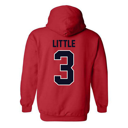 St. Johns - NCAA Women's Basketball : Ariel Little - Classic Shersey Hooded Sweatshirt-1