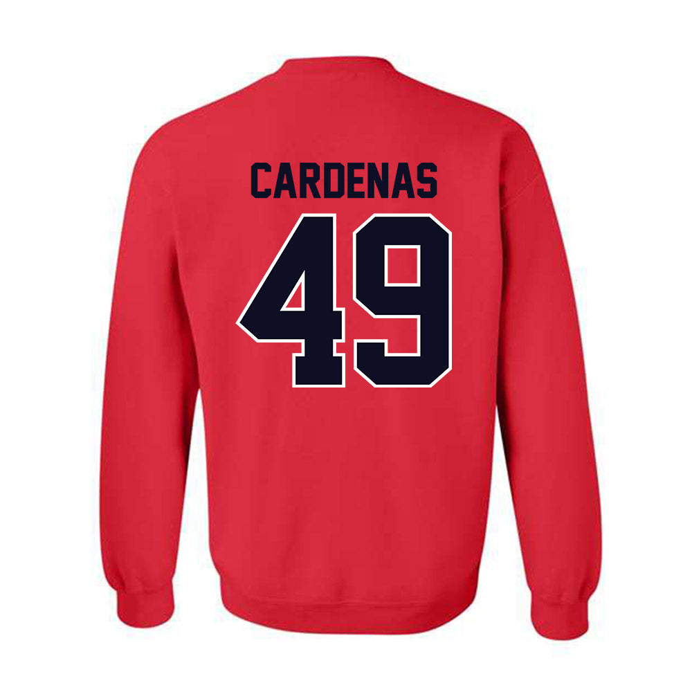 St. Johns - NCAA Men's Lacrosse : Jayson Cardenas - Classic Shersey Crewneck Sweatshirt-1