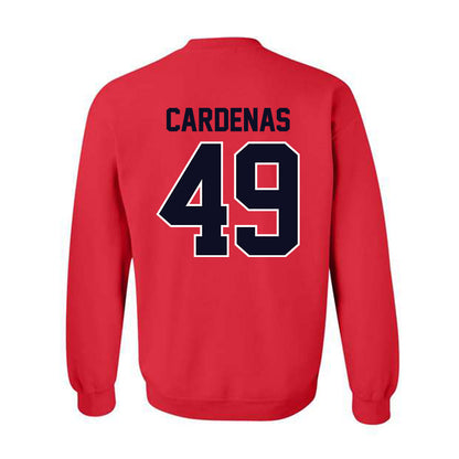 St. Johns - NCAA Men's Lacrosse : Jayson Cardenas - Classic Shersey Crewneck Sweatshirt-1
