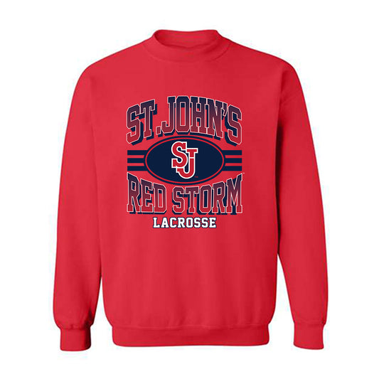 St. Johns - NCAA Men's Lacrosse : James Easton - Classic Shersey Crewneck Sweatshirt