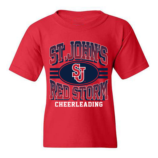 St. Johns - NCAA Cheerleading : Amanda Erlichman - Classic Shersey Youth T-Shirt-0
