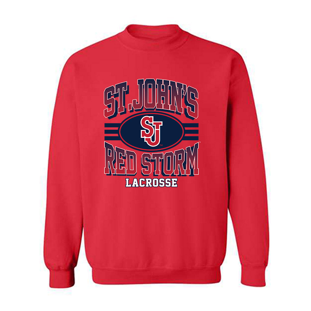 St. Johns - NCAA Men's Lacrosse : Brady Rauner - Classic Shersey Crewneck Sweatshirt