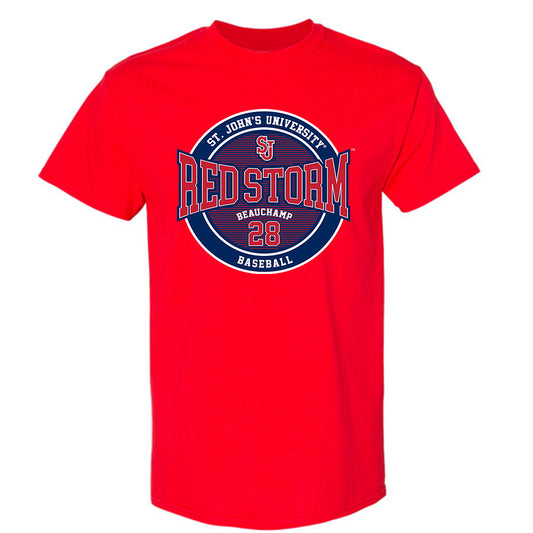St. Johns - NCAA Baseball : Ben Beauchamp - Classic Fashion Shersey T-Shirt