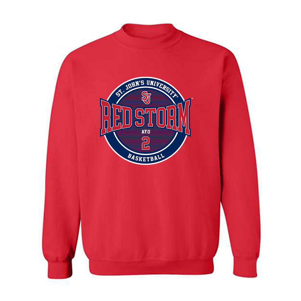 St. Johns - NCAA Men's Basketball : Sadiku Ayo - Classic Fashion Shersey Crewneck Sweatshirt