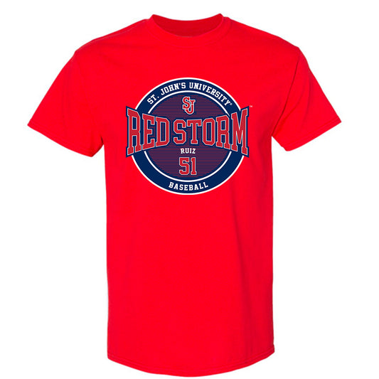 St. Johns - NCAA Baseball : Jacob Ruiz - Classic Fashion Shersey T-Shirt