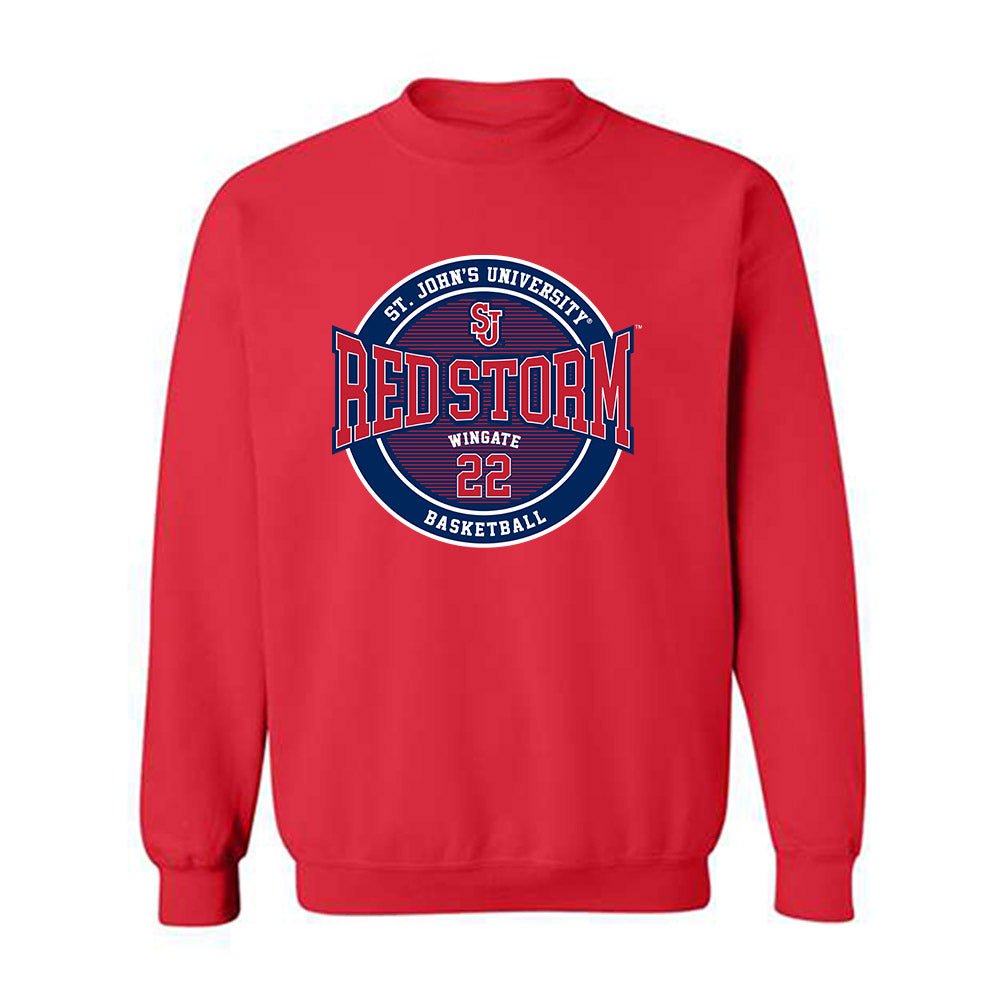 St. Johns - NCAA Women's Basketball : Nevaeh Wingate - Classic Fashion Shersey Crewneck Sweatshirt