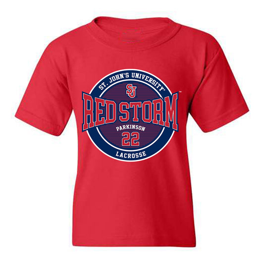 St. Johns - NCAA Men's Lacrosse : Danielo Parkinson - Classic Fashion Shersey Youth T-Shirt