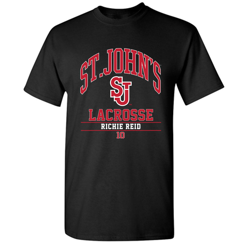 St. Johns - NCAA Men's Lacrosse : Richie Reid - Classic Fashion Shersey T-Shirt